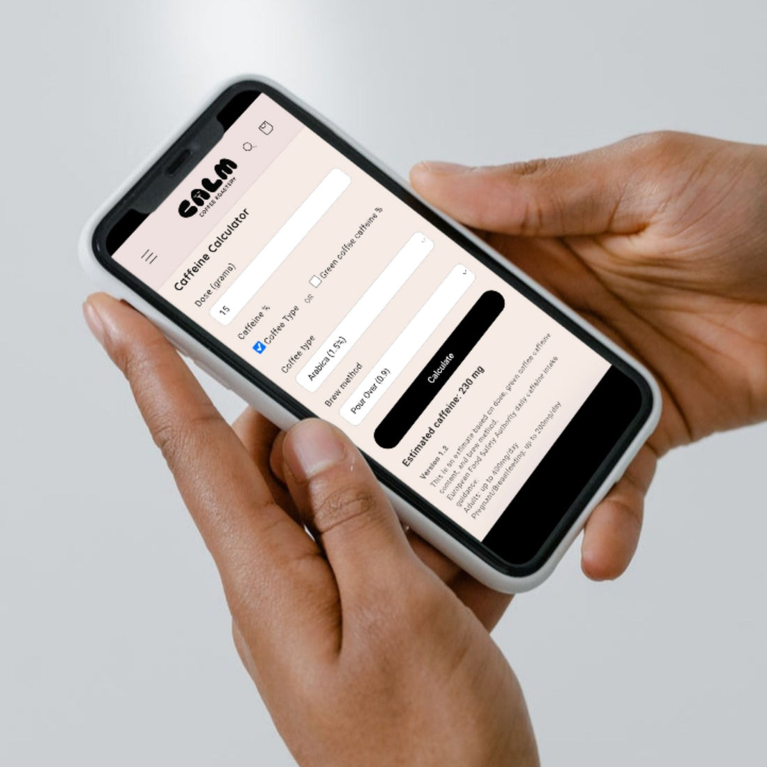 A Caffeine Calculator