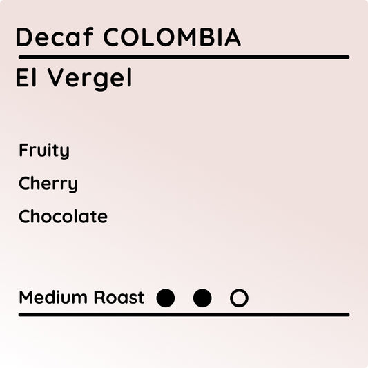 DECAF COLOMBIA El Vergel