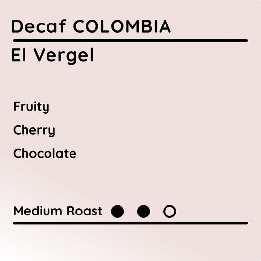 DECAF COLOMBIA El Vergel