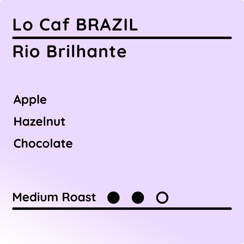 LOW CAF BRAZIL Rio Brilhante | Naturally Lower Caffeine Coffee – Calm ...